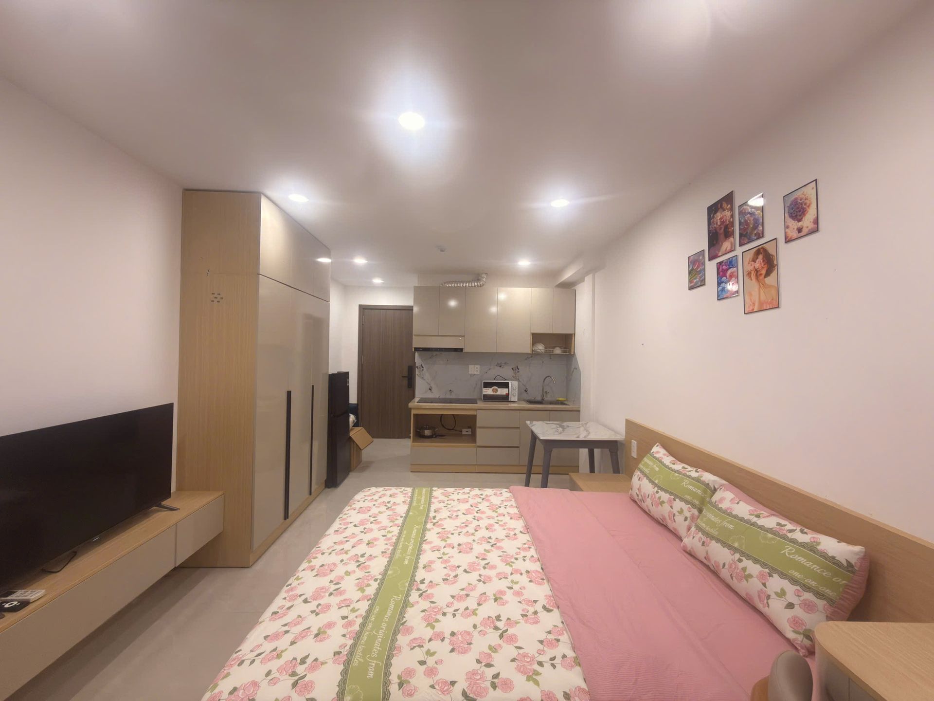 Giường và bếp