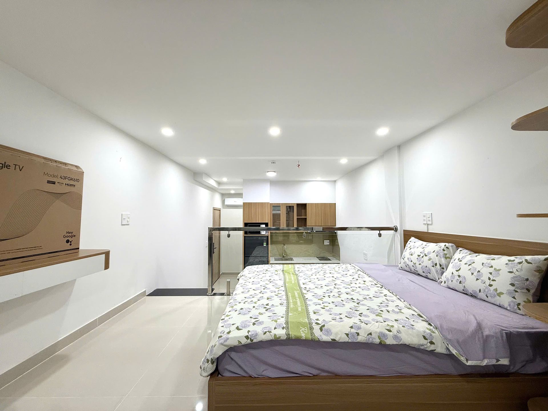 Giường và bếp