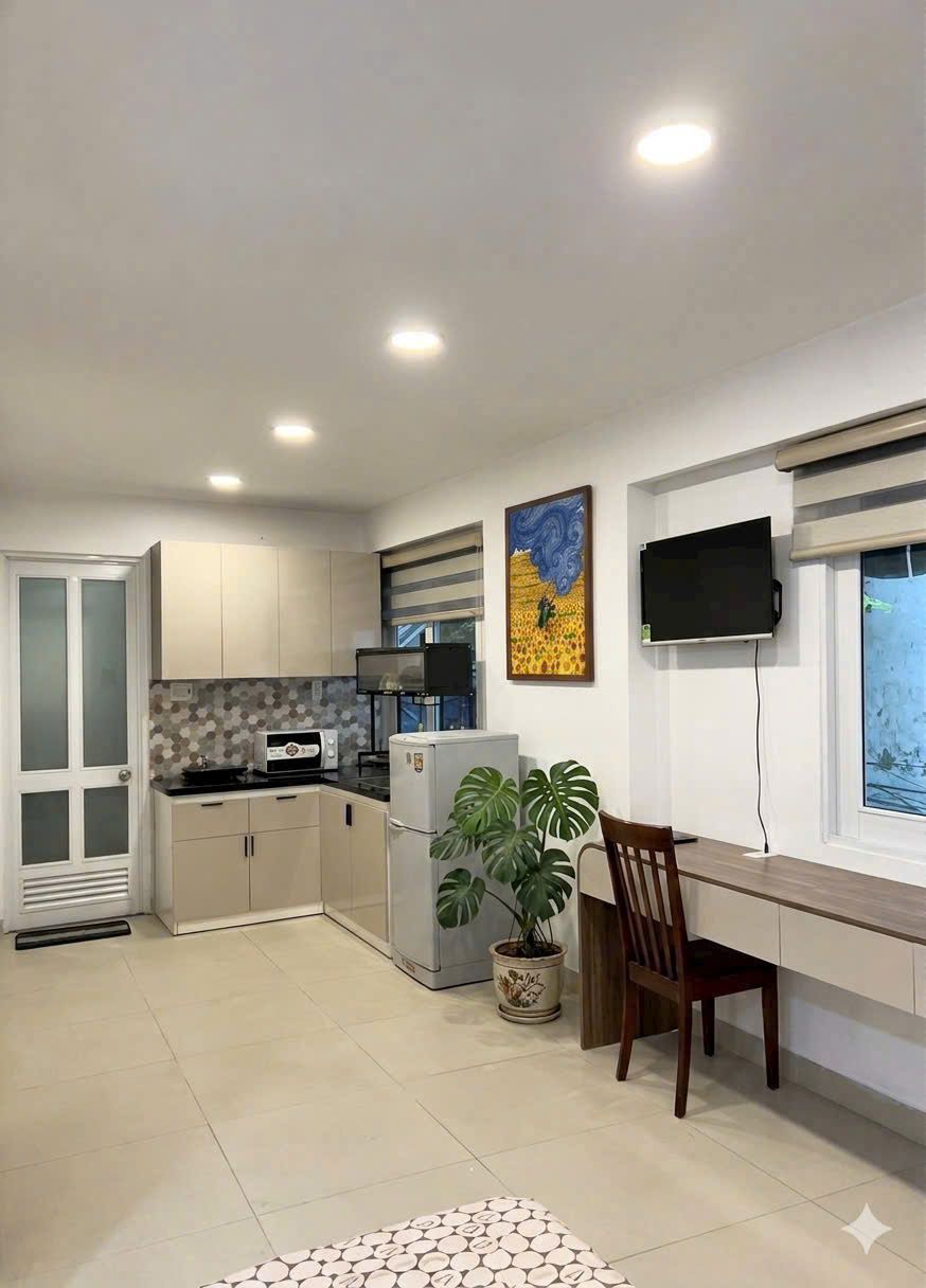 Bếp và ti vi